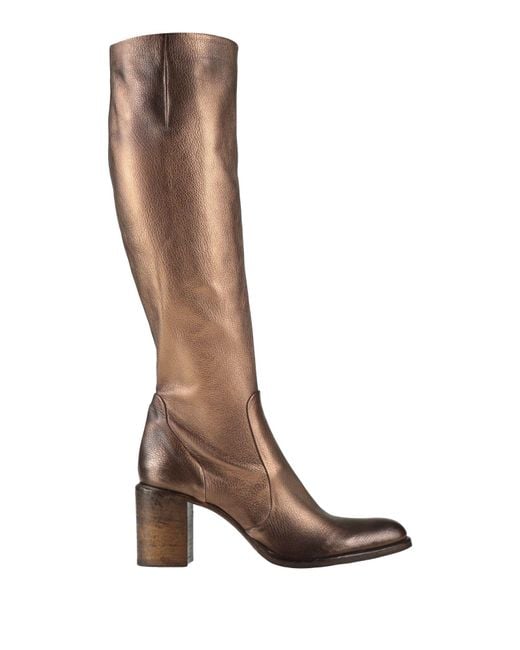 Strategia Brown Boot Leather