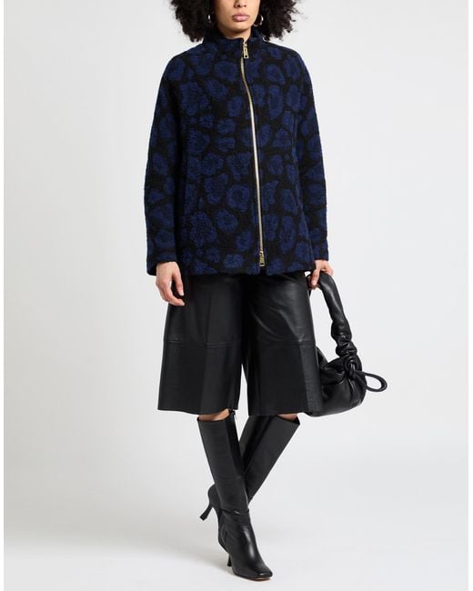 MARCIANO BY GUESS Blue Midnight Coat Wool