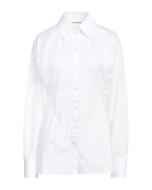 Acne White Hemd