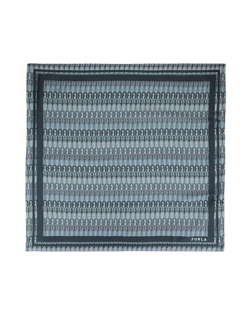 Furla Blue Scarf