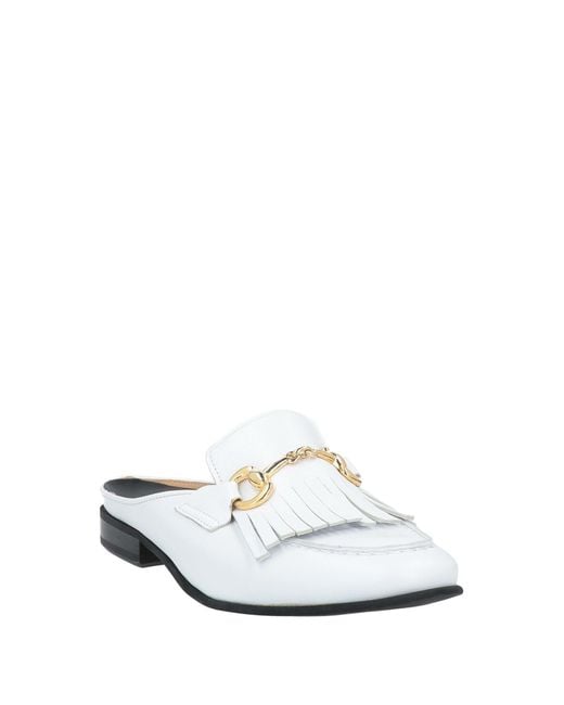Seboy's White Mules & Clogs