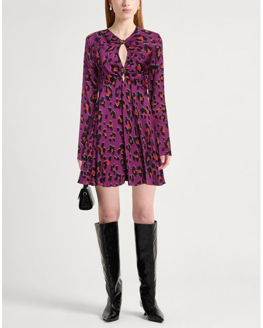 Pinko Purple Mini Dress