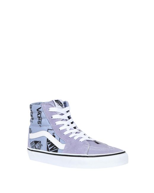 vans high tops blue and black