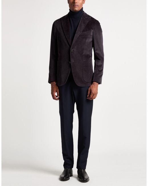 Boglioli Black Blazer for men