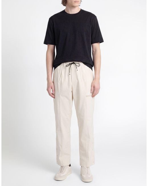 Boss Natural Pants Polyester, Elastane for men