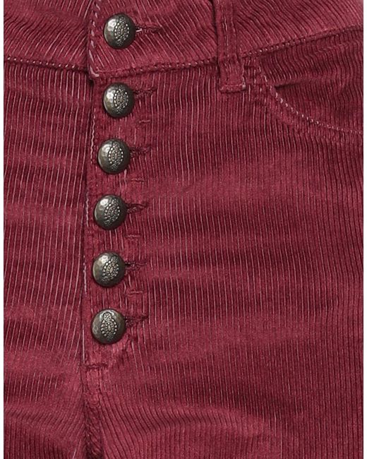 Dondup Red Trouser
