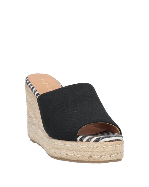 CafeNoir Natural Espadrilles Textile Fibers