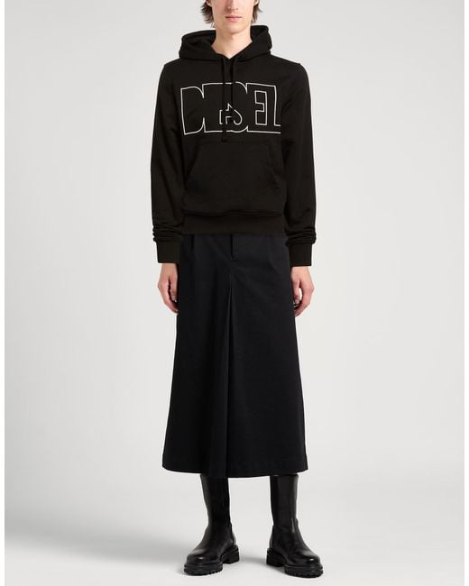 DIESEL Black Sweatshirt for men