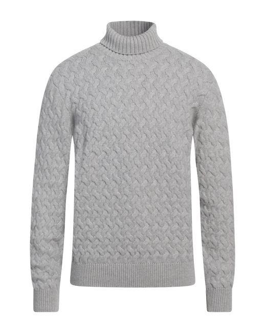 Fedeli Gray Turtleneck for men
