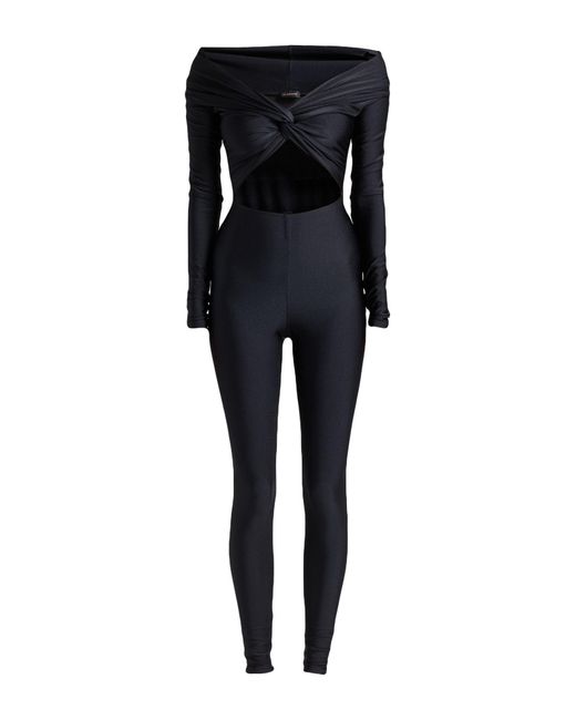ANDAMANE Black Jumpsuit Polyamide, Elastane