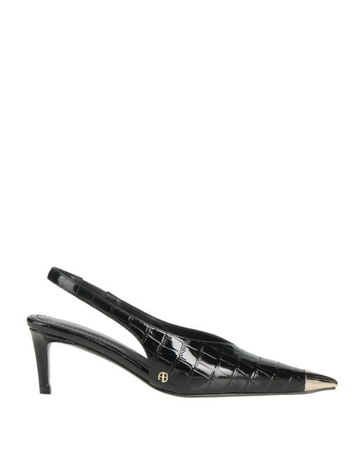 Anine Bing Black Pumps Leather