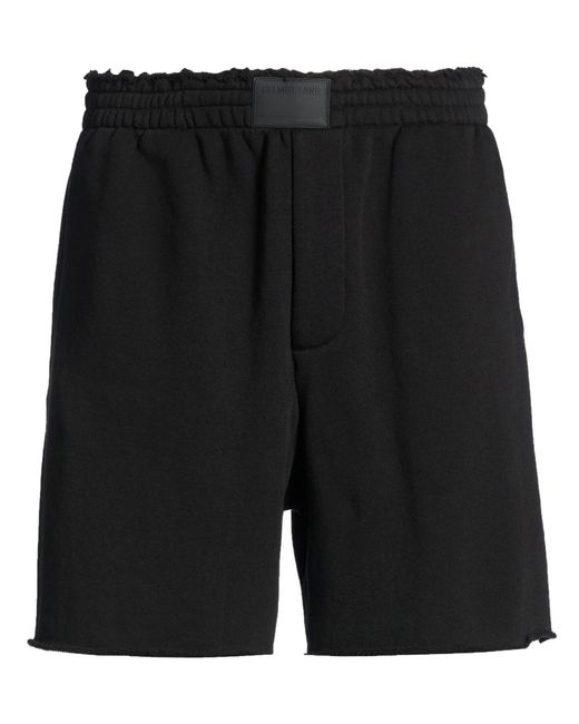 Helmut Lang Black Shorts & Bermuda Shorts Cotton for men