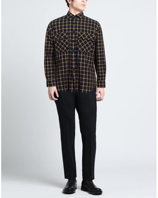 Alessandro Gherardi Gray Shirt Cotton for men