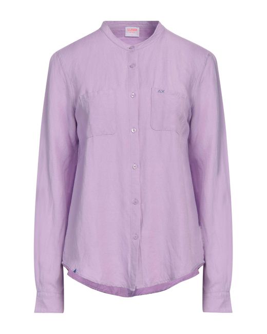 Camicia di Sun 68 in Purple