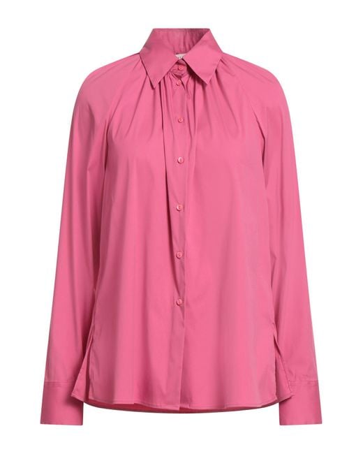 Xacus Pink Shirt Cotton, Polyamide, Elastane