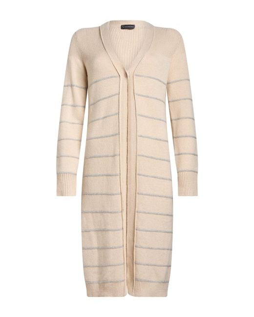 Lorena Antoniazzi Natural Cardigan Cashmere, Virgin Wool, Silk, Polyester
