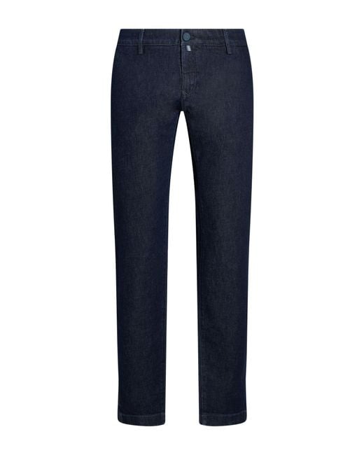 Jacob Cohen Blue Jeans Cotton, Lyocell, Elastane for men