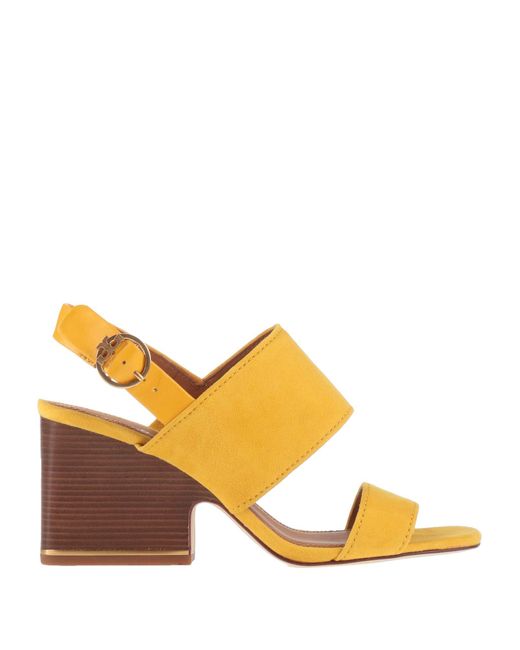 Tory Burch Sandals in Yellow Lyst UK