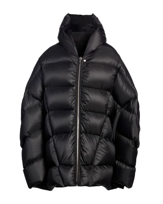Rick Owens Black Puffer Polyamide for men