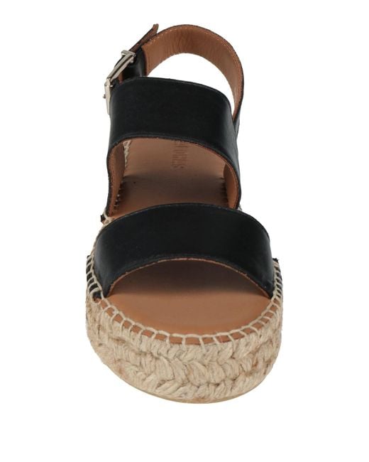 Alohas Black Espadrilles