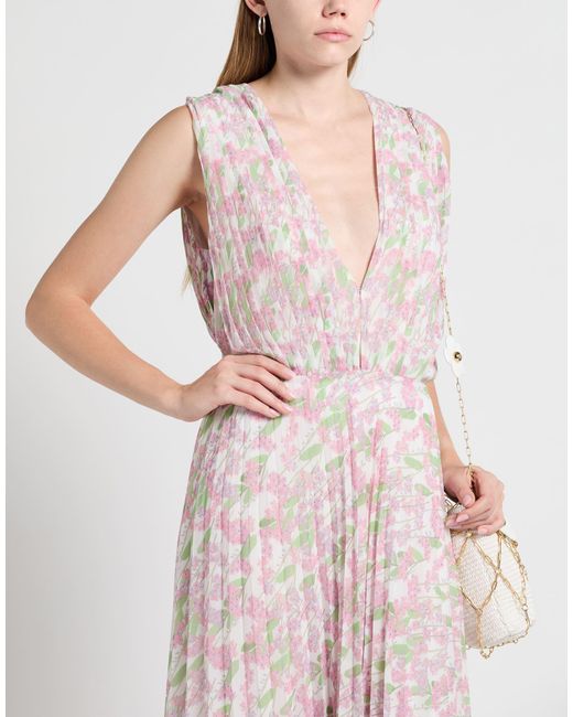 BERNADETTE Pink Maxi Dress Polyester