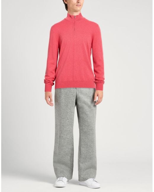 Gran Sasso Pink Turtlenecks for men