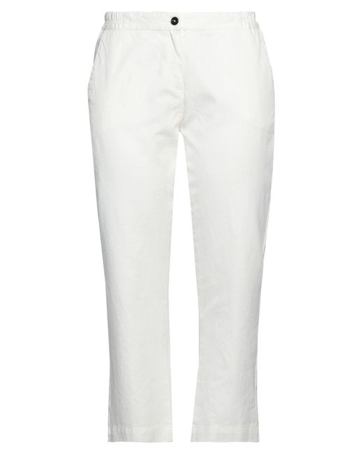 Massimo Alba White Pants