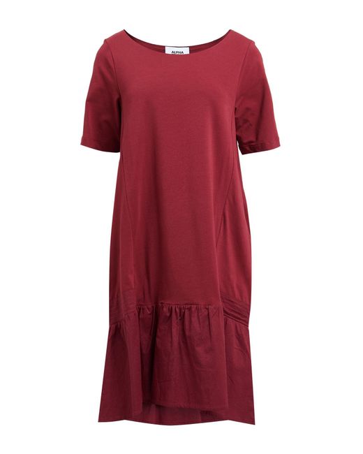 Alpha Studio Red Mini-Kleid