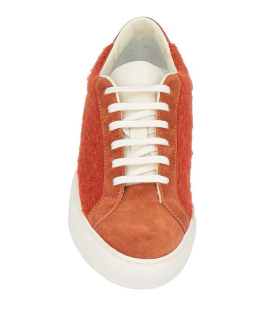 Common Projects Red Sneakers