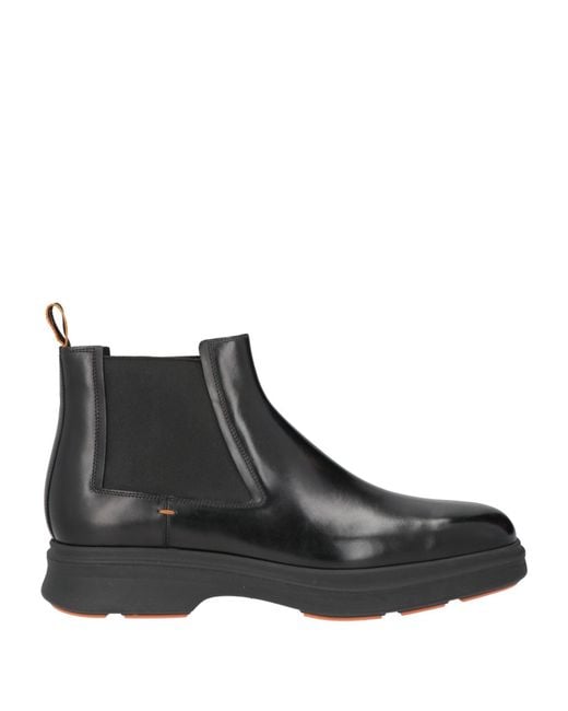 Santoni Stiefelette in Black für Herren