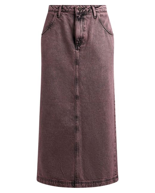 American Vintage Purple Denim Skirt