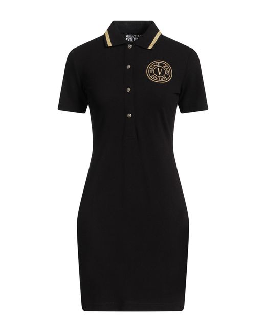 Versace Jeans Couture Black Mini Dress