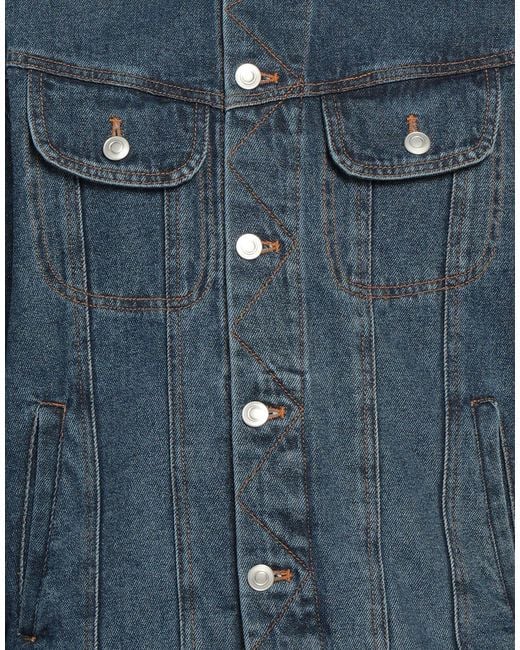 Egonlab Blue Denim Outerwear for men