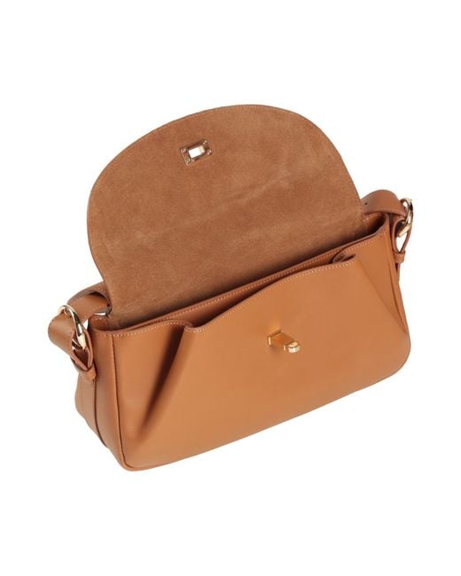 Sandro Natural Cross-Body Bag Cow Leather