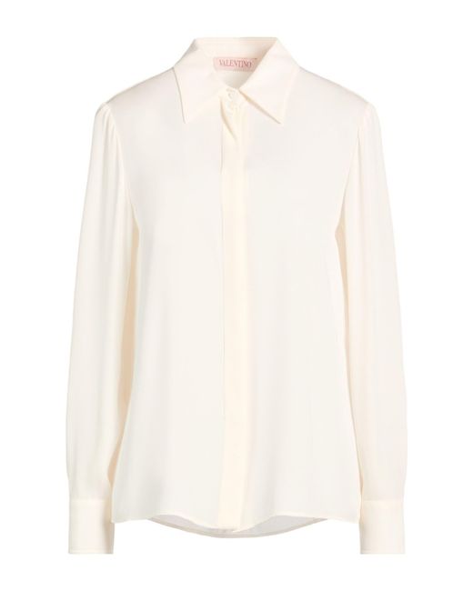 Valentino Garavani White Shirt Silk