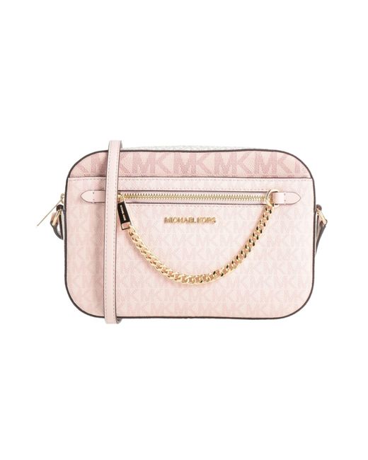 MICHAEL Michael Kors Pink Cross-Body Bag Pvc