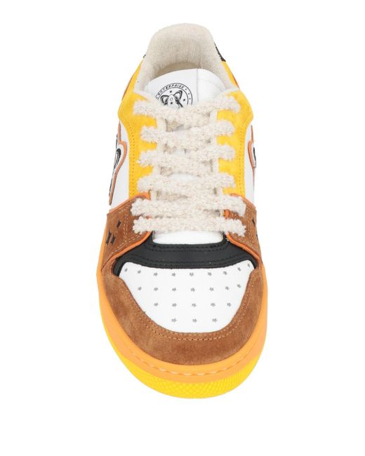 ENTERPRISE JAPAN Yellow Trainers for men