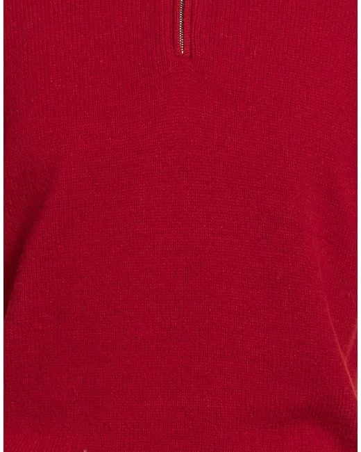 Drumohr Red Turtleneck for men