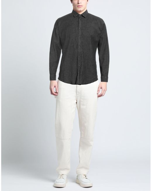 Camicia Jeans di Grey Daniele Alessandrini in Gray da Uomo