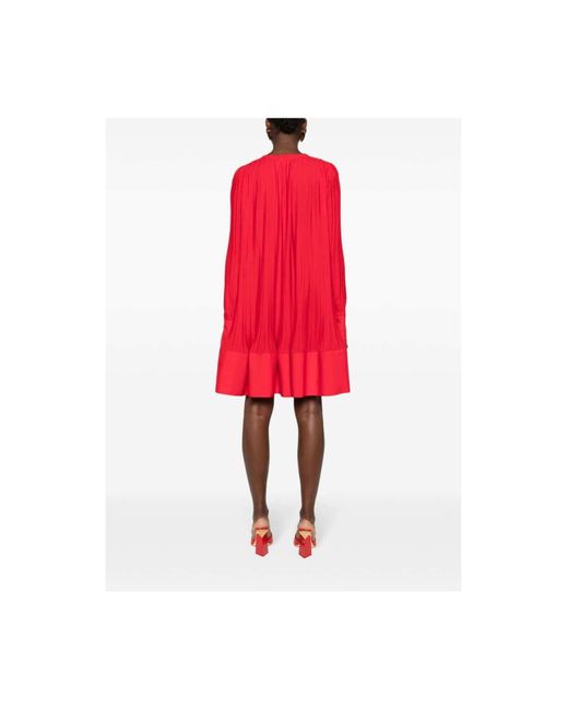 Robe courte Lanvin en coloris Red