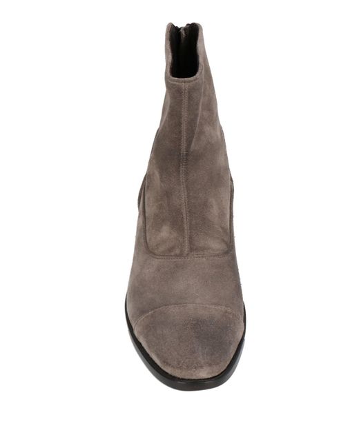 Tagliatore Brown Ankle Boots Leather for men