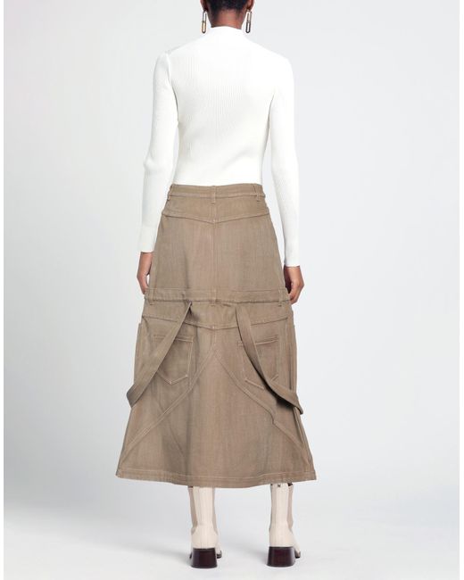 WEINSANTO Natural Denim Skirt