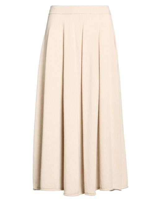 Gentry Portofino Natural Midi Skirt