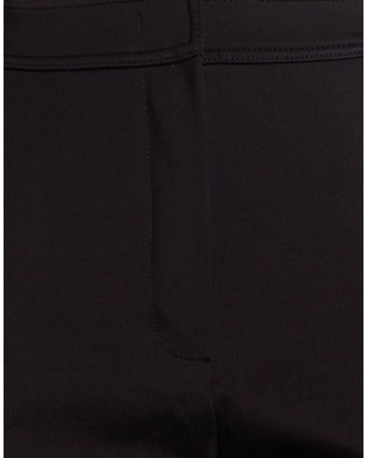 Marella Black Pants Viscose, Polyamide, Elastane