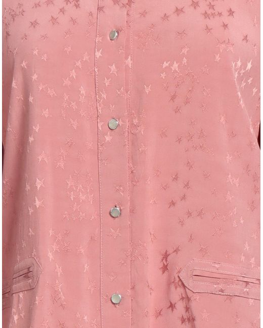 Isabelle Blanche Pink Shirt Viscose