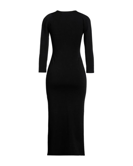 DSquared² Black Midi-Kleid