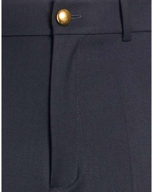 P.A.R.O.S.H. Blue Pants Virgin Wool, Elastane