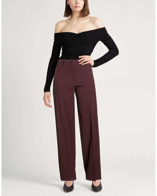 Alysi Purple Trouser