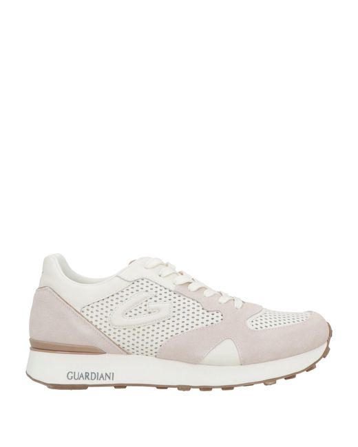 Alberto Guardiani White Sneakers for men