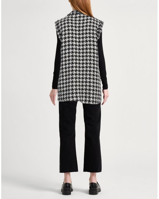 Diana Gallesi Black Blazer Cotton, Polyester, Acrylic, Viscose
